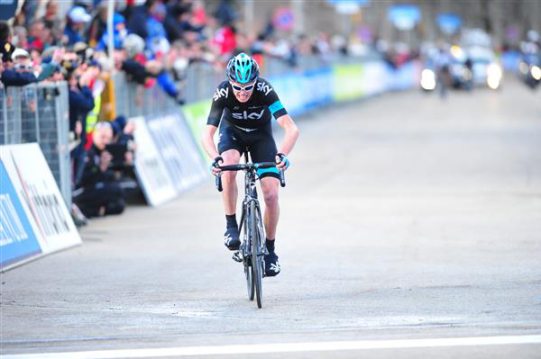 Froome finishes the sage